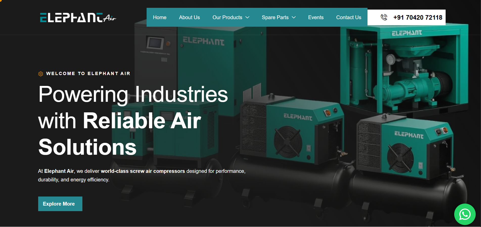 Elepahant WordPress preview